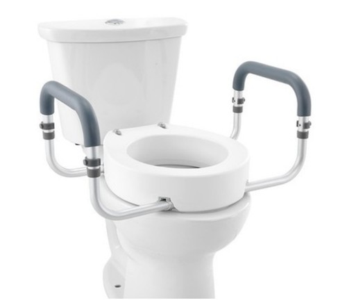 Toilet seat riser with padded - toilet,