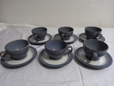 Denby Storm Grey cups and