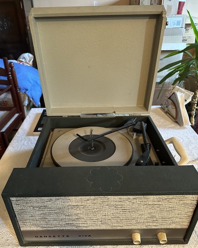 Vintage dansette viva portable - viva,
