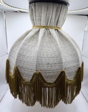 Vintage Small Cream Pleated