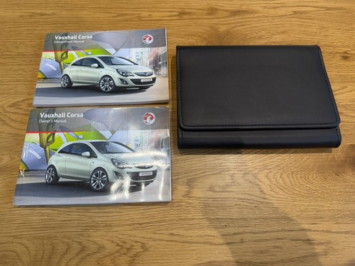 Vauxhall corsa owners manual - vauxhall,