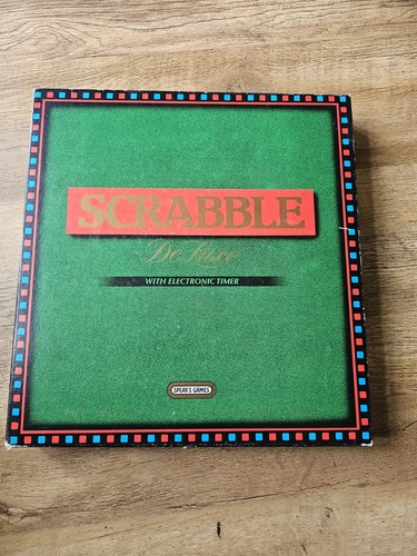 Scrabble deluxe with - deluxe, (1988)