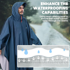 ANYOO Waterproof Rain Poncho