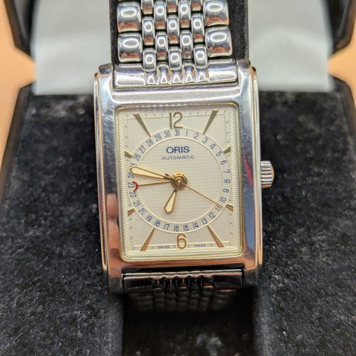 Oris rectangular pointer - rectangular, date