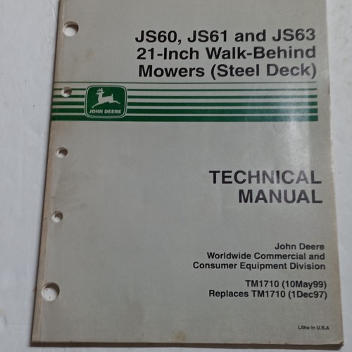 Genuine john deere js60 js61 - john,
