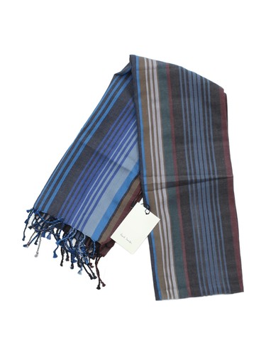 Paul smith men scarf - men's, blue