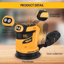 Mellif Cordless Orbital Sander for Dewalt 18V Battery – Tool Only