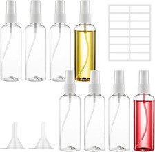 50ml 100ml clear plastic - 100ml,