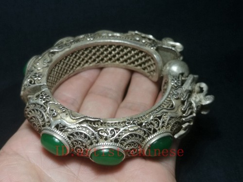 Chinese tibet silver handmade - silver,