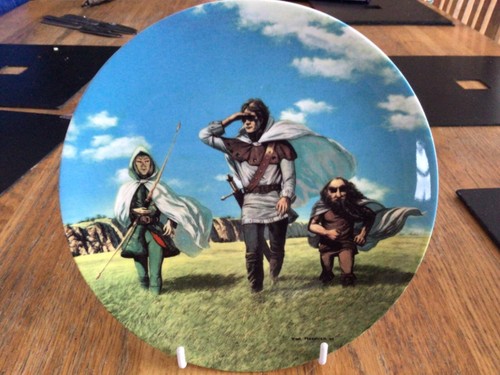 Lord the rings plate - the,