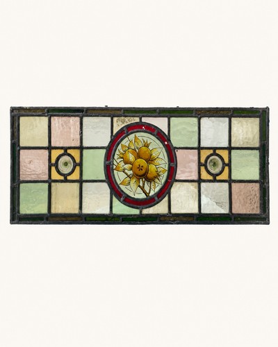 Victorian stained glass window - glass,