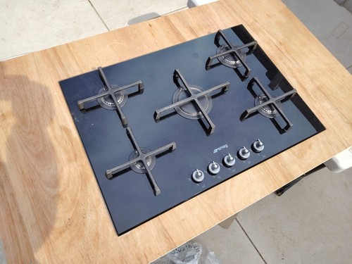 Burner gas with plywood - 5-burner,