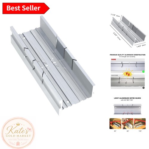 Aluminum miter box - aluminum,