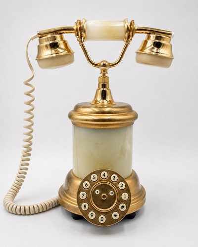 Vintage italian onyx rotary - vintage,