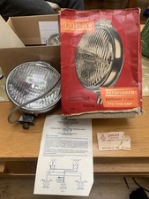Pair of LUCAS Pathfinders Lamps One Fog One Spot Matching