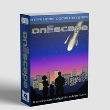 onEscape - brand new game on cartridge for Atari 800/XL/XE