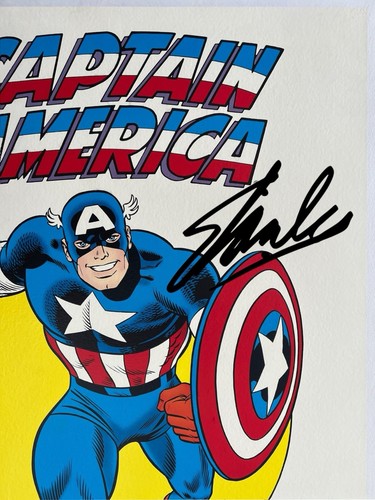 Stan lee signed autograph 6x4 - lee,