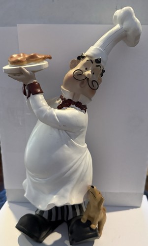 Funny chef figurine - 13",