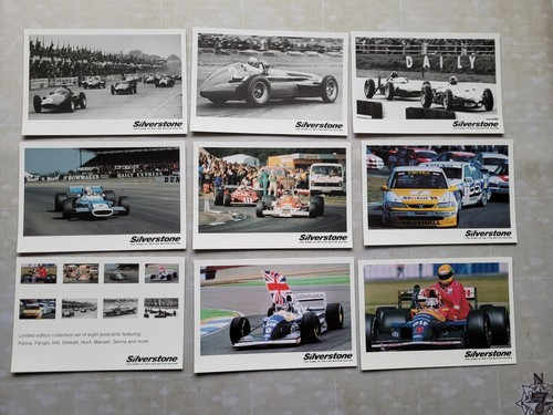 Silverstone postcards - silverstone,