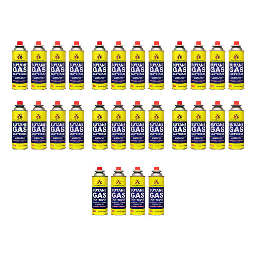 Butane gas bottles - x,