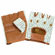 PSS Fingerless Crochet Leather