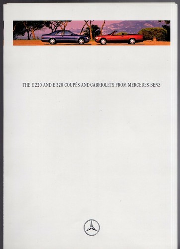 Mercedes benz class coupe - e-class, &