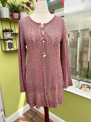 Sahara red blue open - , knit