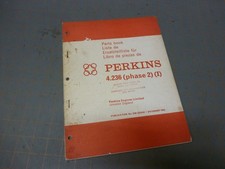 Genuine Perkins Parts Book for
