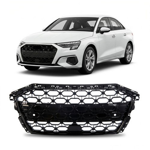 Front grille gloss black - grille,