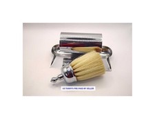 ART DECO SILENT BUTLER CHROME CRUMB BRUSH AND TRAY 1930s