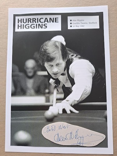Alex higgins snooker legend - alex,