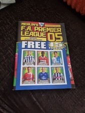 COMPLETE MERLIN’S  FA PREMIER LEAGUE 05 OFFICIAL STICKER COLLECTION BOOK ALBUM  