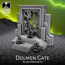 Dolmen Gate - 28mm 3d Printed
