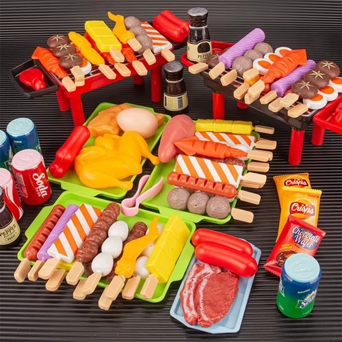 Kids bbq kitchen toy set - toy,