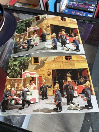 Vintage wooden jigsaw puzzle
