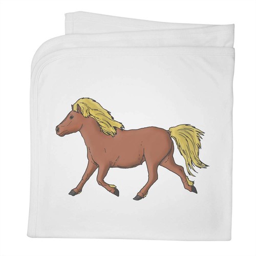 Running shetland pony cotton - shetland,