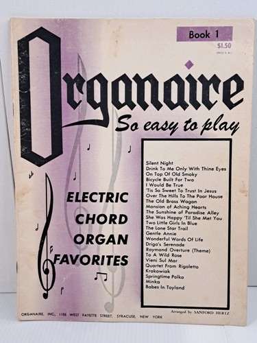 Electric chord organ - chord,