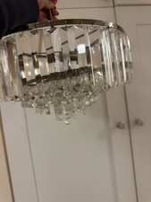 Laura Ashley Vienna  3 Arm Antique Brass Chandelier