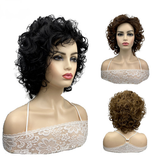 Women wig wavy curly - wavy,
