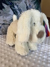 Keel Toys Cream Puppy Dog With