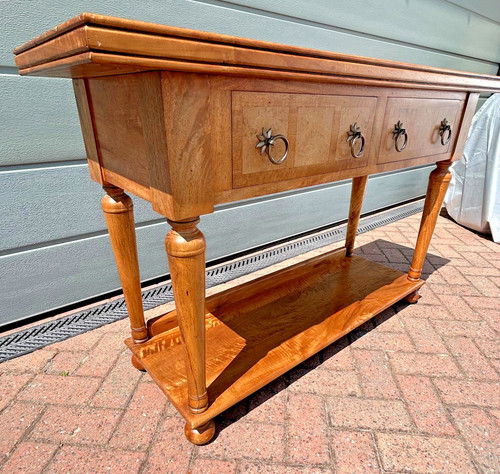 Flagstone console table with - "flagstone",
