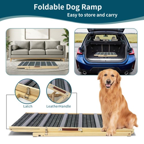 Dog ramp for - dog, bed