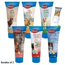 Trixie PREMIO Dog Treat Paste Pate 6 Flavours Delicious Snack Liver Bacon Lamb