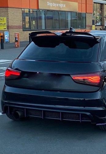 Rear bumper diffuser fins - bumper,