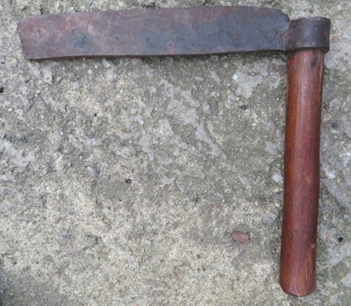 Antique hand forged - hand,