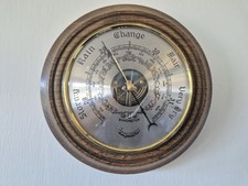 Daymaster Wall-Mounted Barometer Vintage Antique Wooden Case