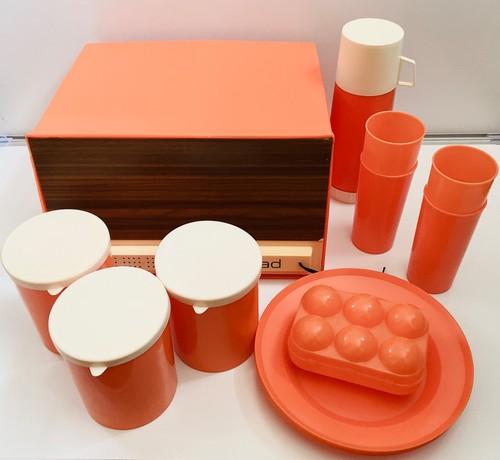 Vintage addis orange - addis, plastic