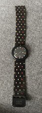 1989 Rare Rainbow Dots Pop Swatch Watch 80s Swiss Pop Swatch Watch VGC Running