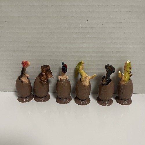 Dinosaur model eggs - of,