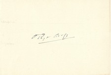 GB Large Card Signed by David Lloyd George PM 1912/22